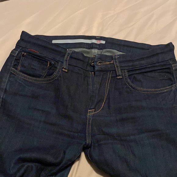 Blue Curvy Stiletto Skinny Jeans by !iT - Picture 3 of 7